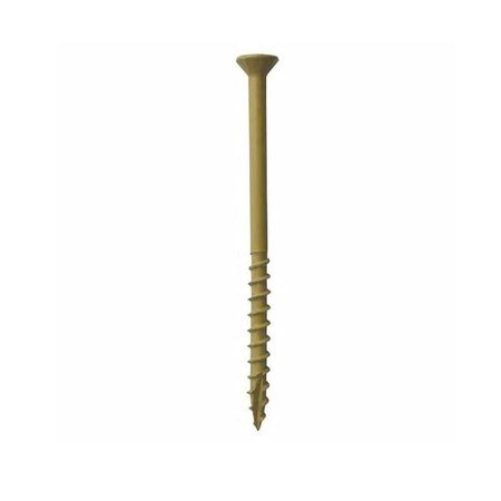 GRIP-RITE Grip-Rite 1.25 in. 1 lbs No.8 Star Bugle Head Eterior Deck Screw, Tan 5029232